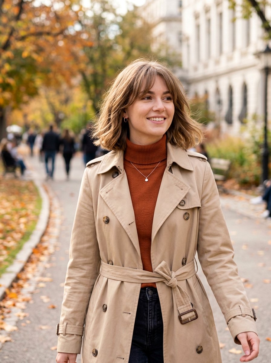 Neck Length Bob With Curtain Bangs - 20 old money haircut ideas - 20 old money haircut ideas