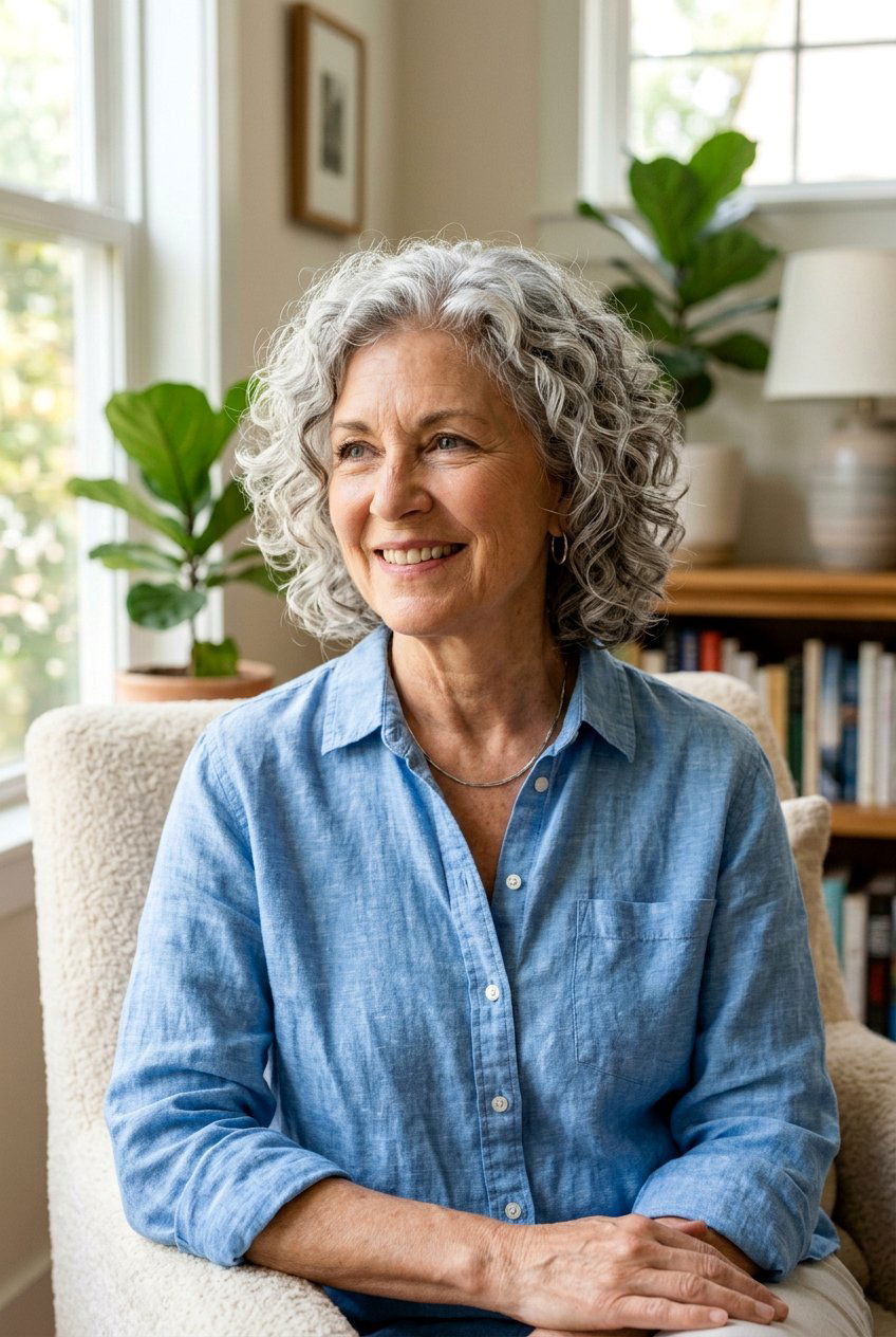 Neck Length Curly Bob For Women Over 60 - 20 curly bob for women over 60 - 20 curly bob for women over 60