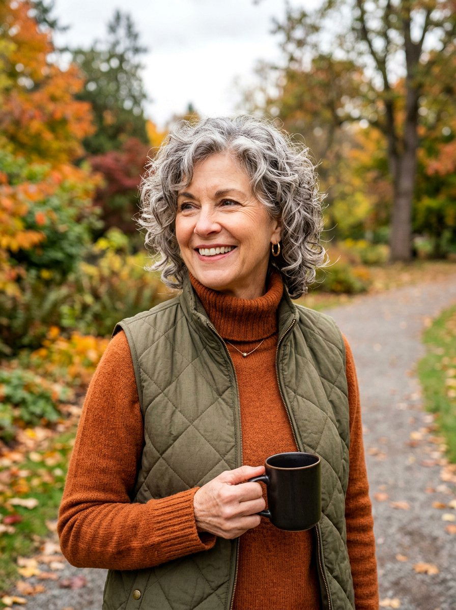 Neck Length Curly Shag - 20 curly shag haircut for women over 60 - 20 curly shag haircut for women over 60