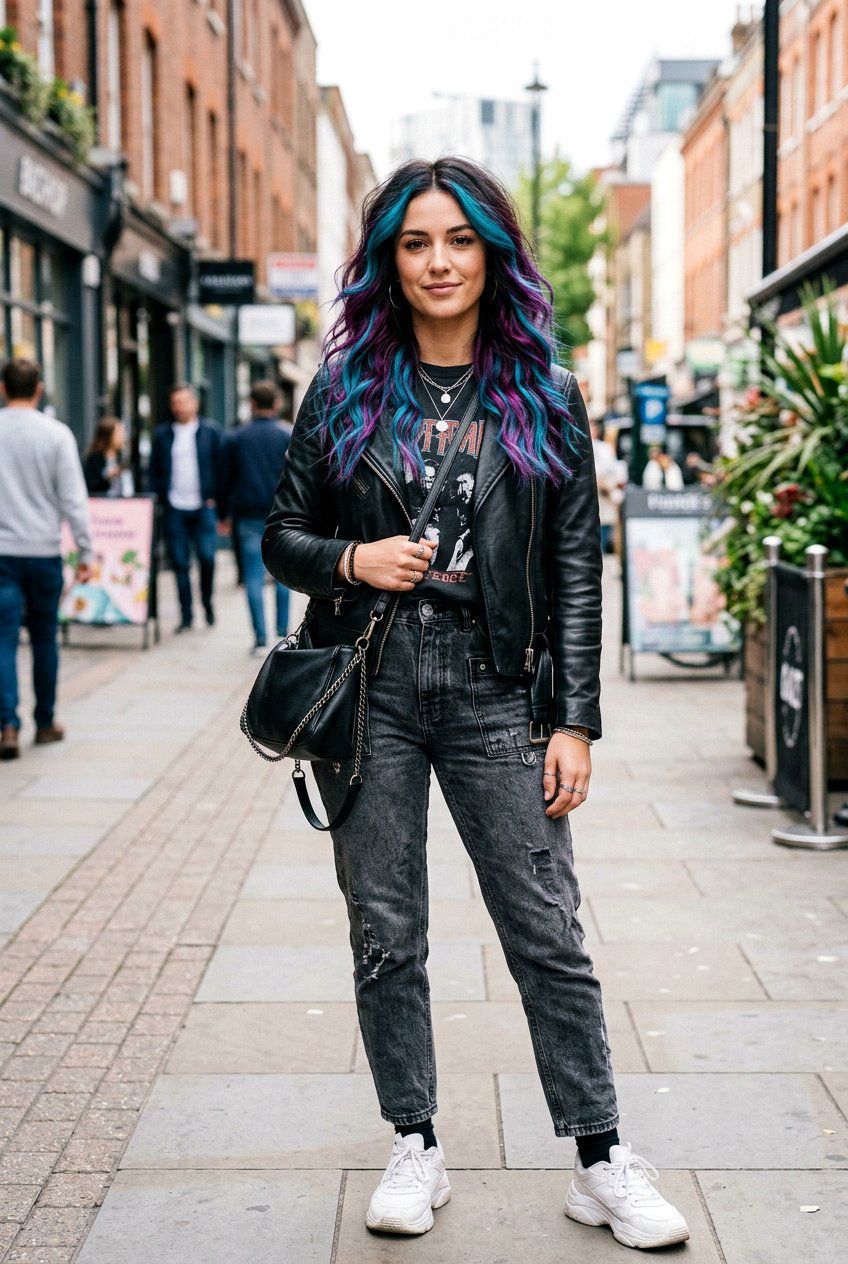 Neon Galaxy Balayage On Dark Hair - 20 galaxy balayage on dark hair - 20 galaxy balayage on dark hair