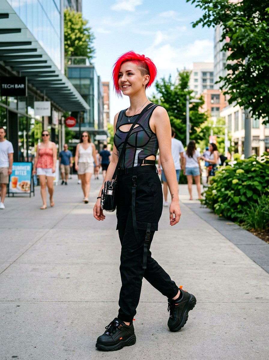 Neon Red Pixie - 20 red pixie hair color ideas - 20 red pixie hair color ideas