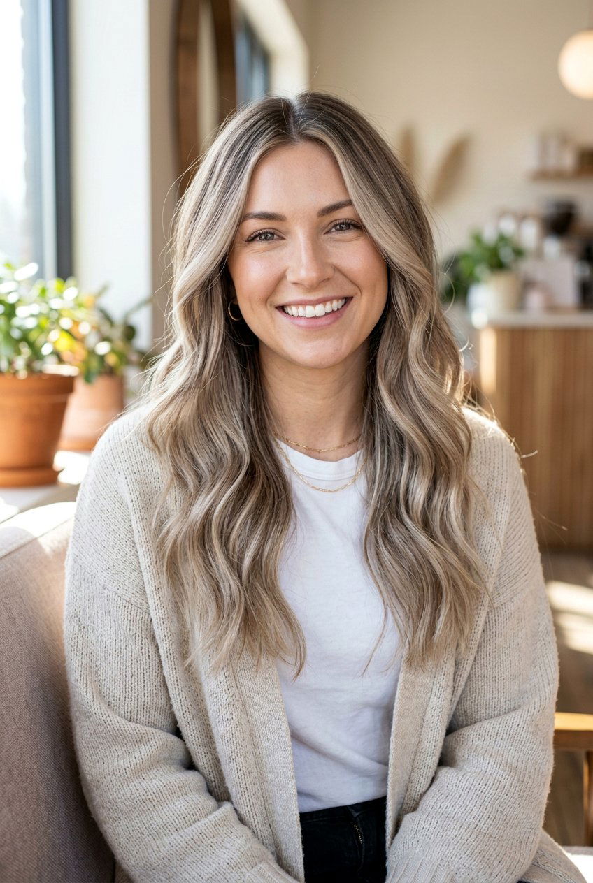 Neutral Ash Blonde Balayage - 20 ash blonde highlights for gray blending - 20 ash blonde highlights for gray blending