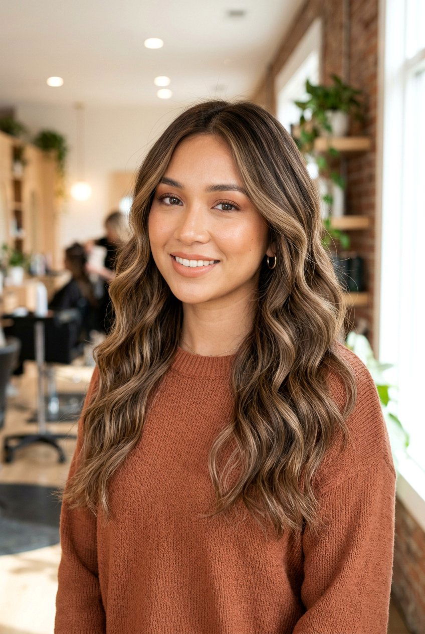 Neutral Brown Balayage For Warm Skin Tones - 20 neutral brown balayage - 20 neutral brown balayage