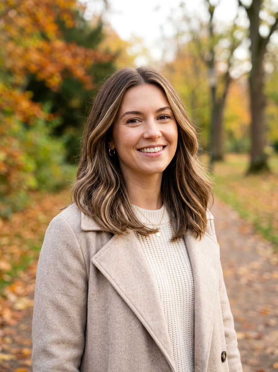 Neutral Brunette With Babylights On Mid Length Hair - 20 neutral brunette with babylights - 20 neutral brunette with babylights