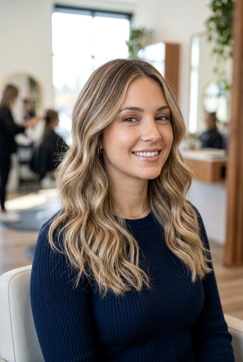 Neutral beige blonde balayage - 20 cool beige blonde hair - 20 cool beige blonde hair