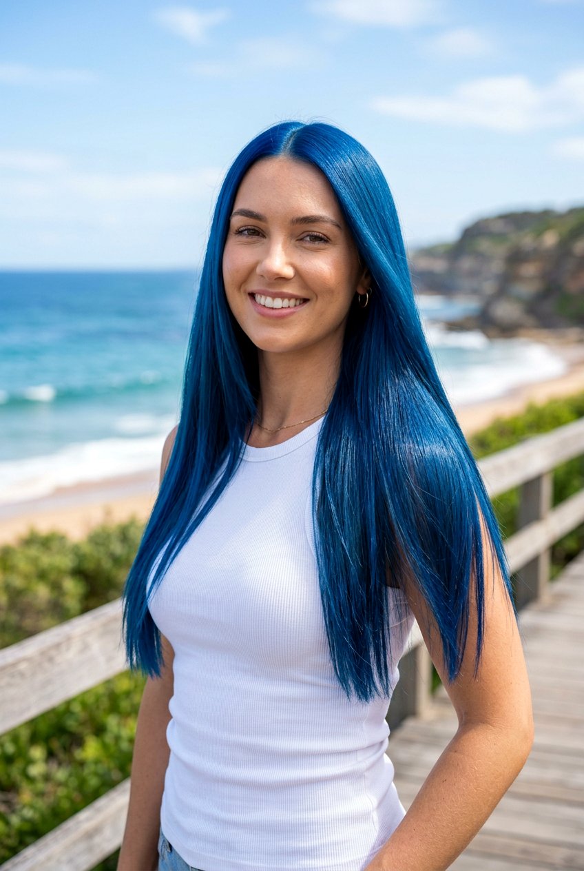 Ocean Blue Mermaid Hair - 20 mermaid hair color ideas - 20 mermaid hair color ideas