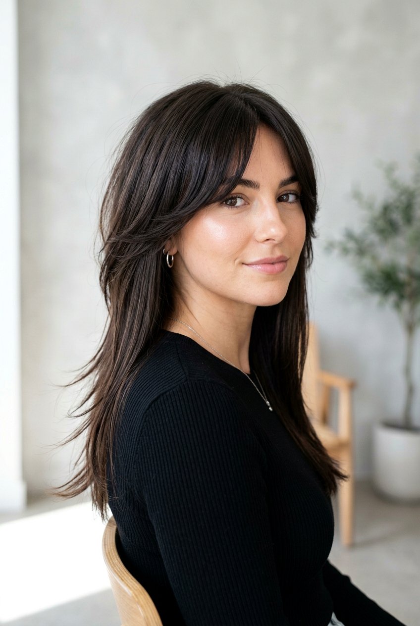 Octopus Haircut With Curtain Bangs For Straight Hair - 20 octopus haircut with curtain bangs - 20 octopus haircut with curtain bangs