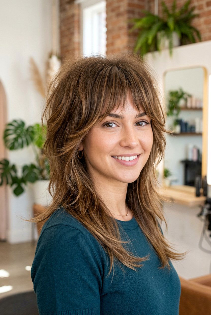 Octopus haircut with bottleneck bangs - 20 octopus haircut - 20 octopus haircut