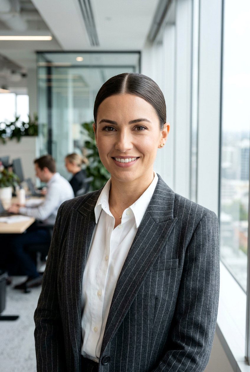 20 Stunning Clean Girl Low Bun with Center Part Styles