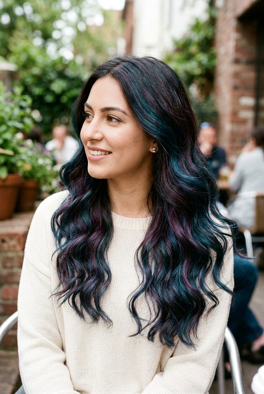 Oil Slick Balayage Hair Color - 20 oil slick hair color - 20 oil slick hair color