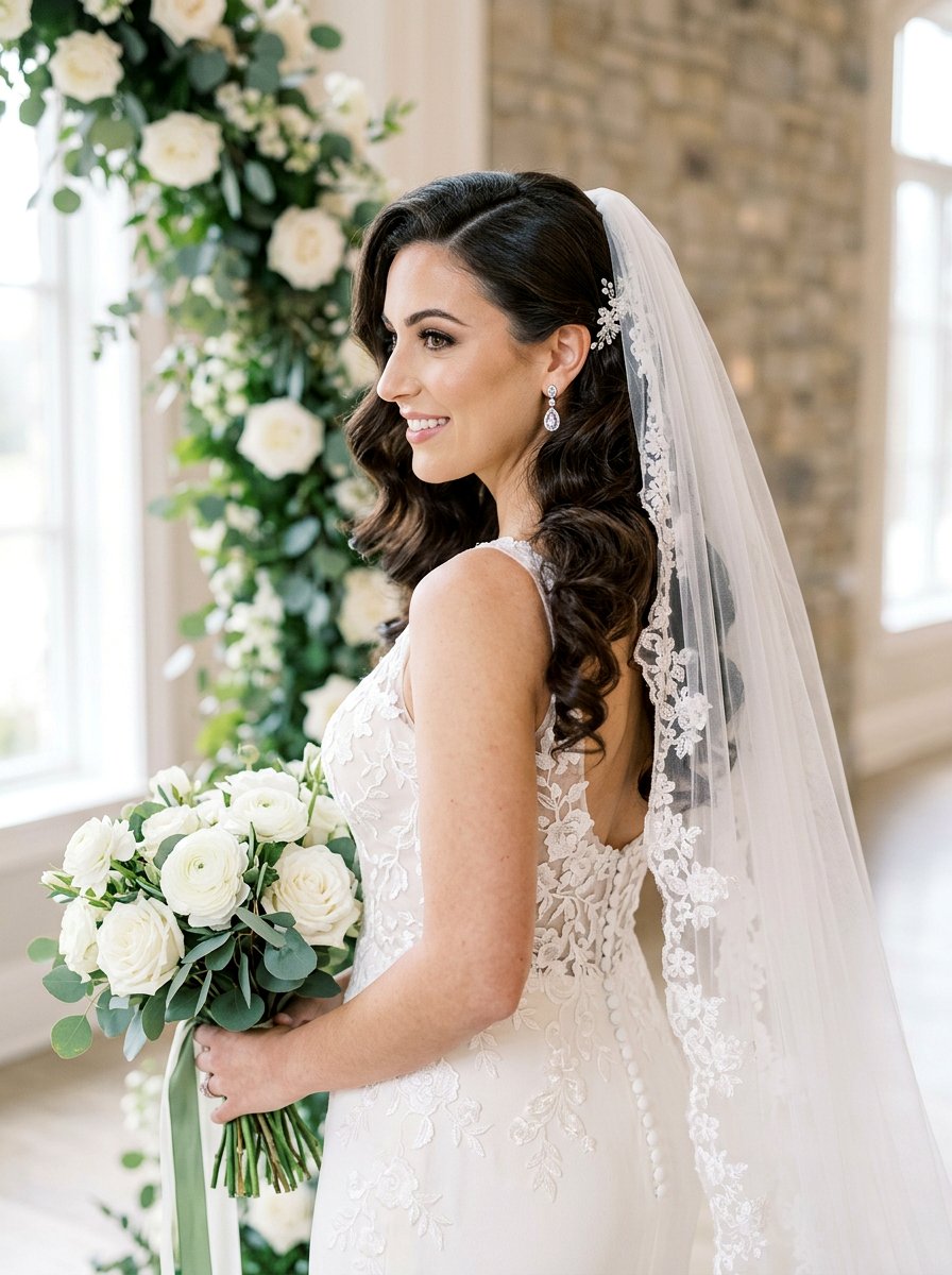 Old Hollywood Side Swept Curls For Wedding Hair - 20 old hollywood side swept curls - 20 old hollywood side swept curls