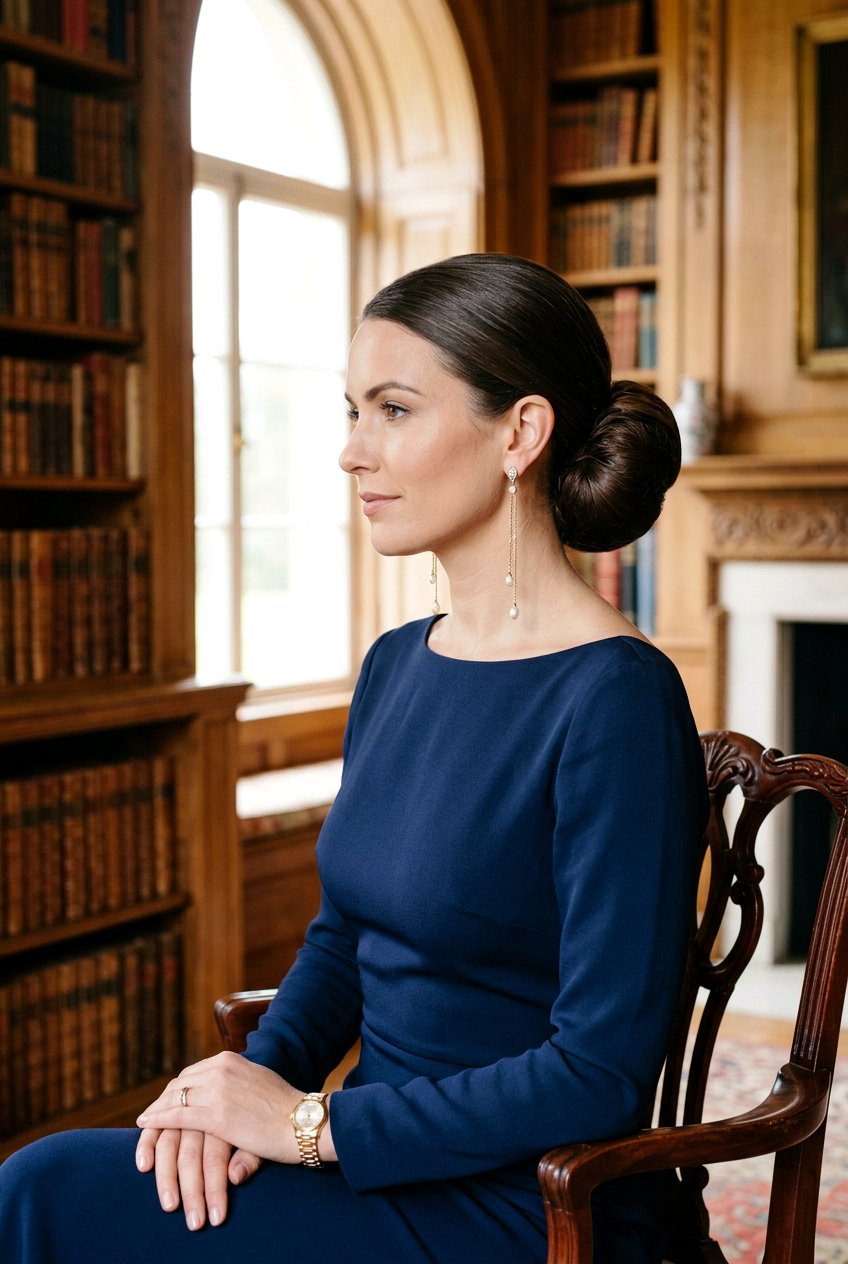 Old Money Bun For Long Thick Hair - 20 old money bun hairstyle - 20 old money bun hairstyle