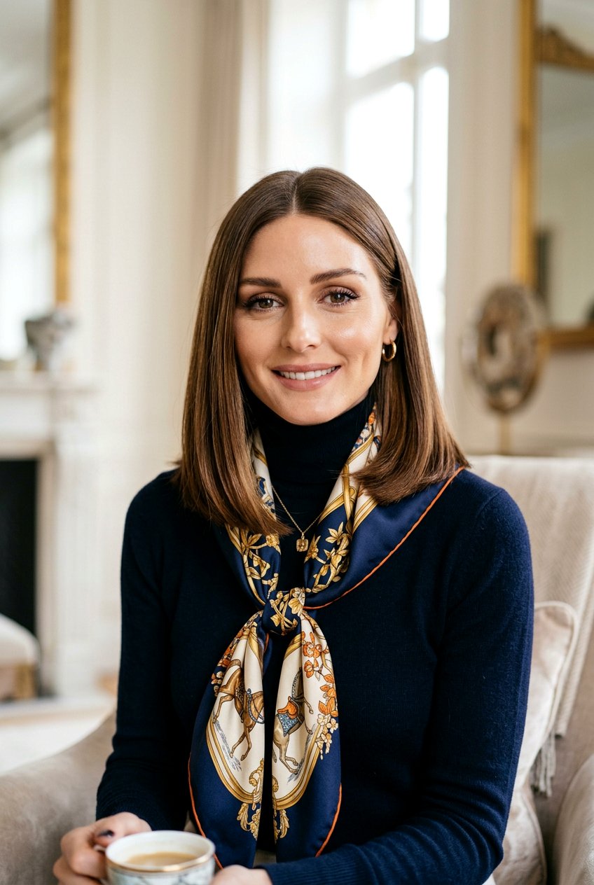 Olivia Palermo Polished Lob - 20 celebrity inspired lob haircut - 20 celebrity inspired lob haircut