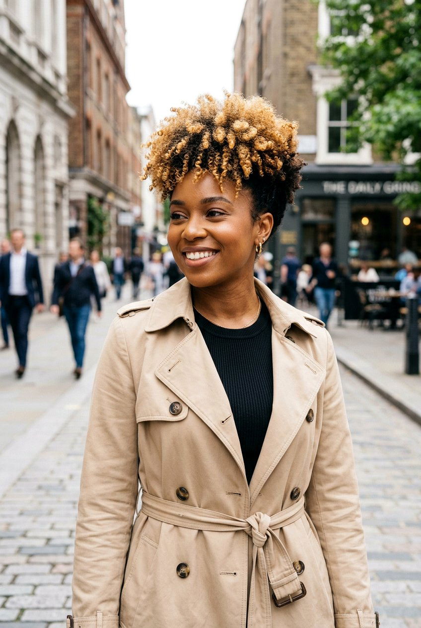 20 Stunning Tapered Fro With Color Ideas For Women To Try