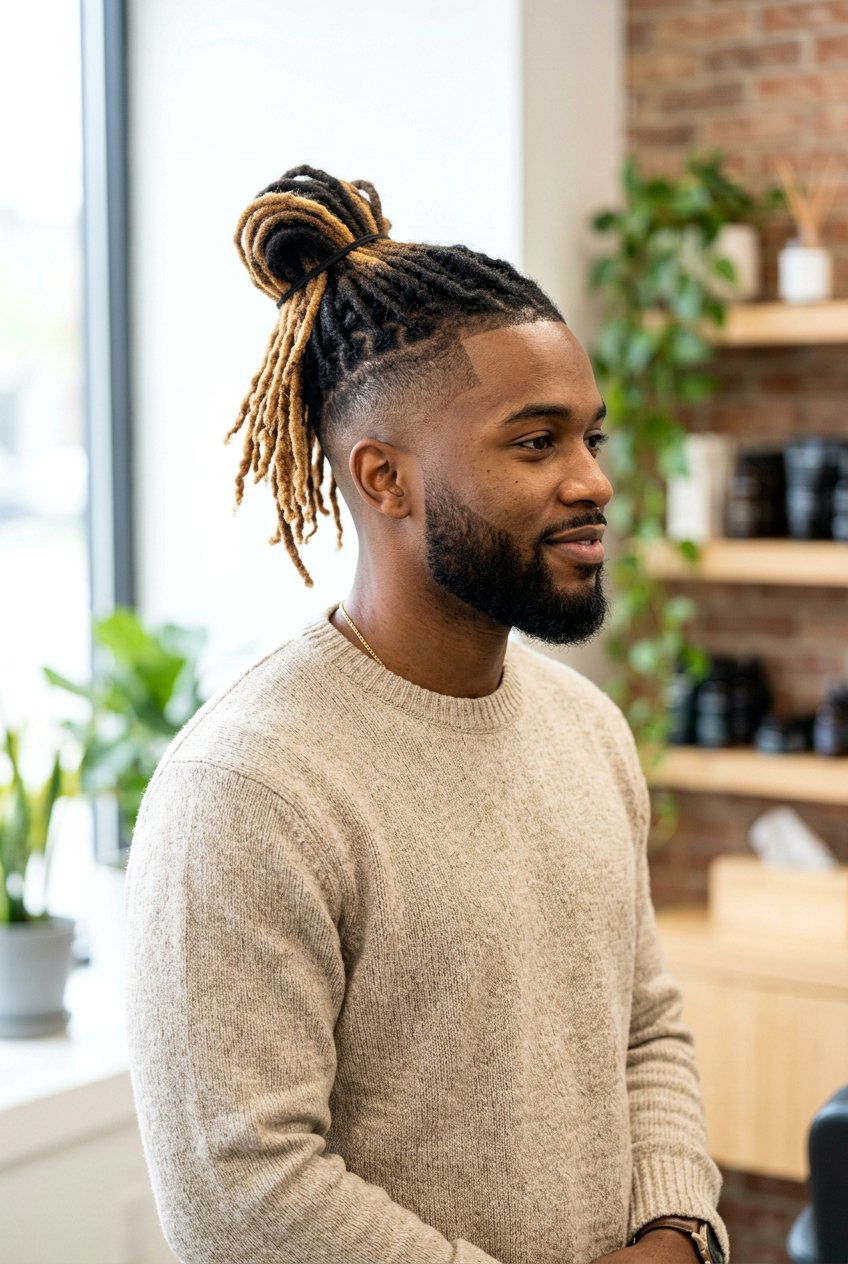 Ombre High Top Dreads Haircut - 20 high top dreads haircut - 20 high top dreads haircut