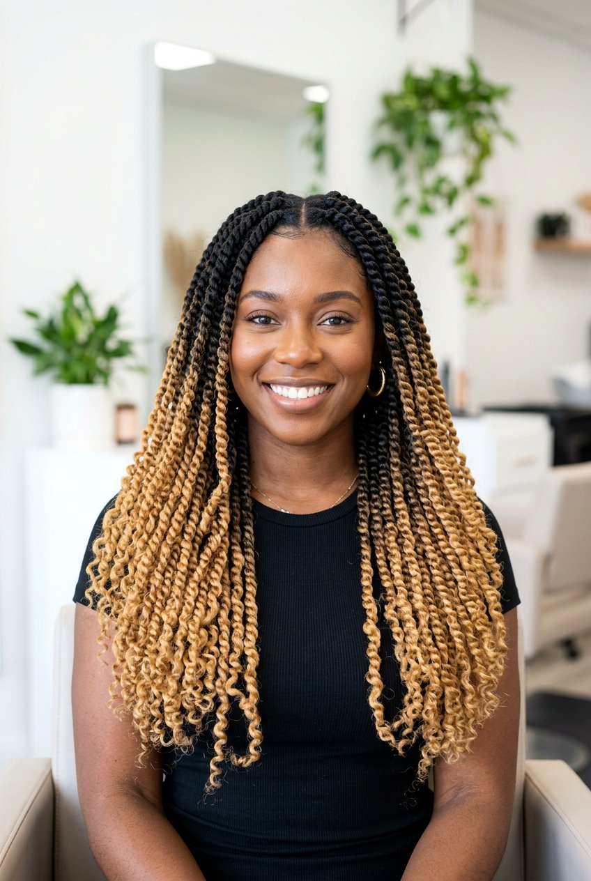Ombre Passion Twists - 20 passion twists hairstyles - 20 passion twists hairstyles