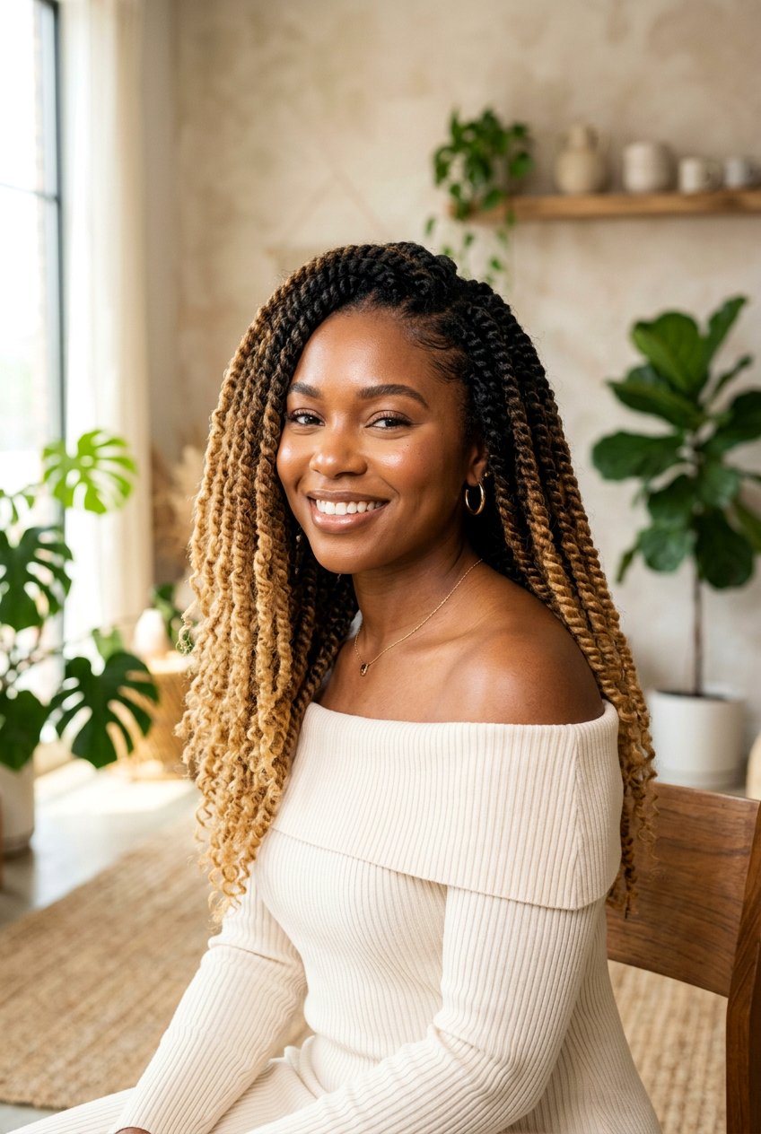 Ombre marley twists - 20 marley twists hairstyles - 20 marley twists hairstyles