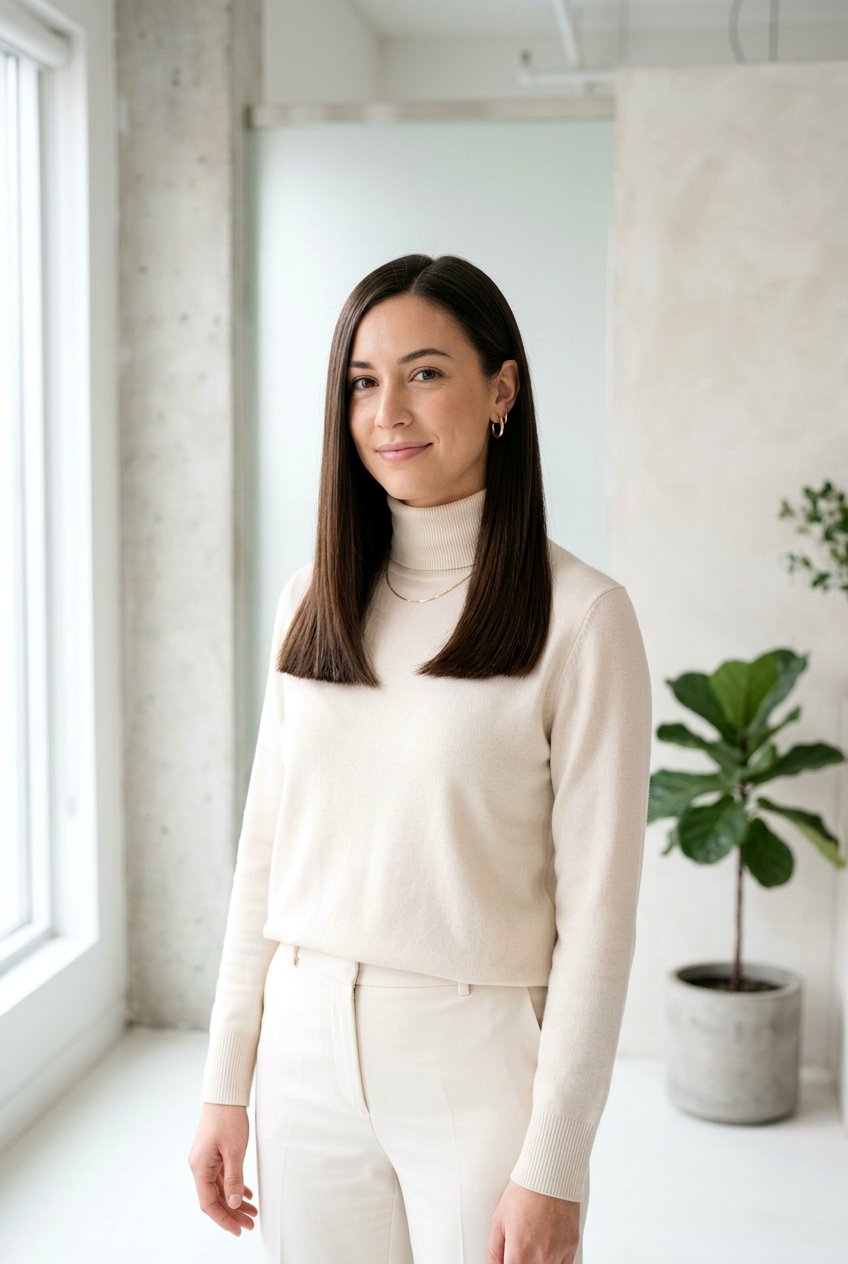 One Length Haircut With Invisible Layers - 20 invisible layers haircut - 20 invisible layers haircut