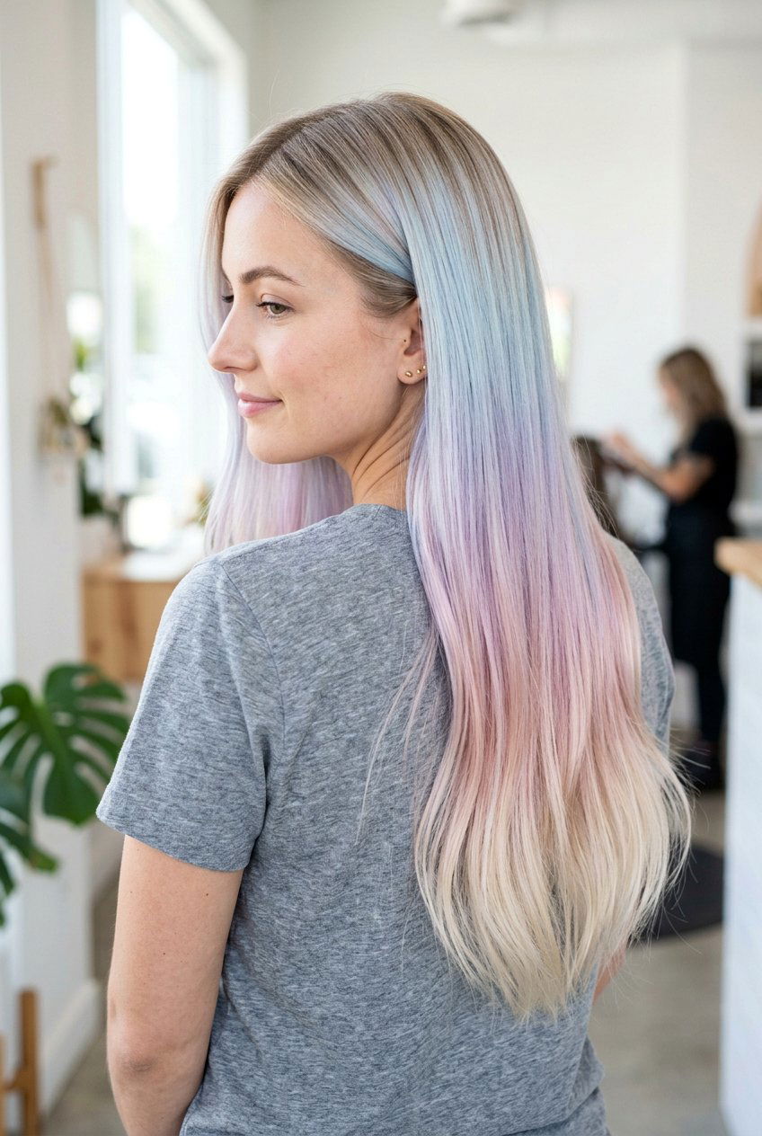 Opal Color Melt Hair Technique - 20 opal hair color ideas - 20 opal hair color ideas