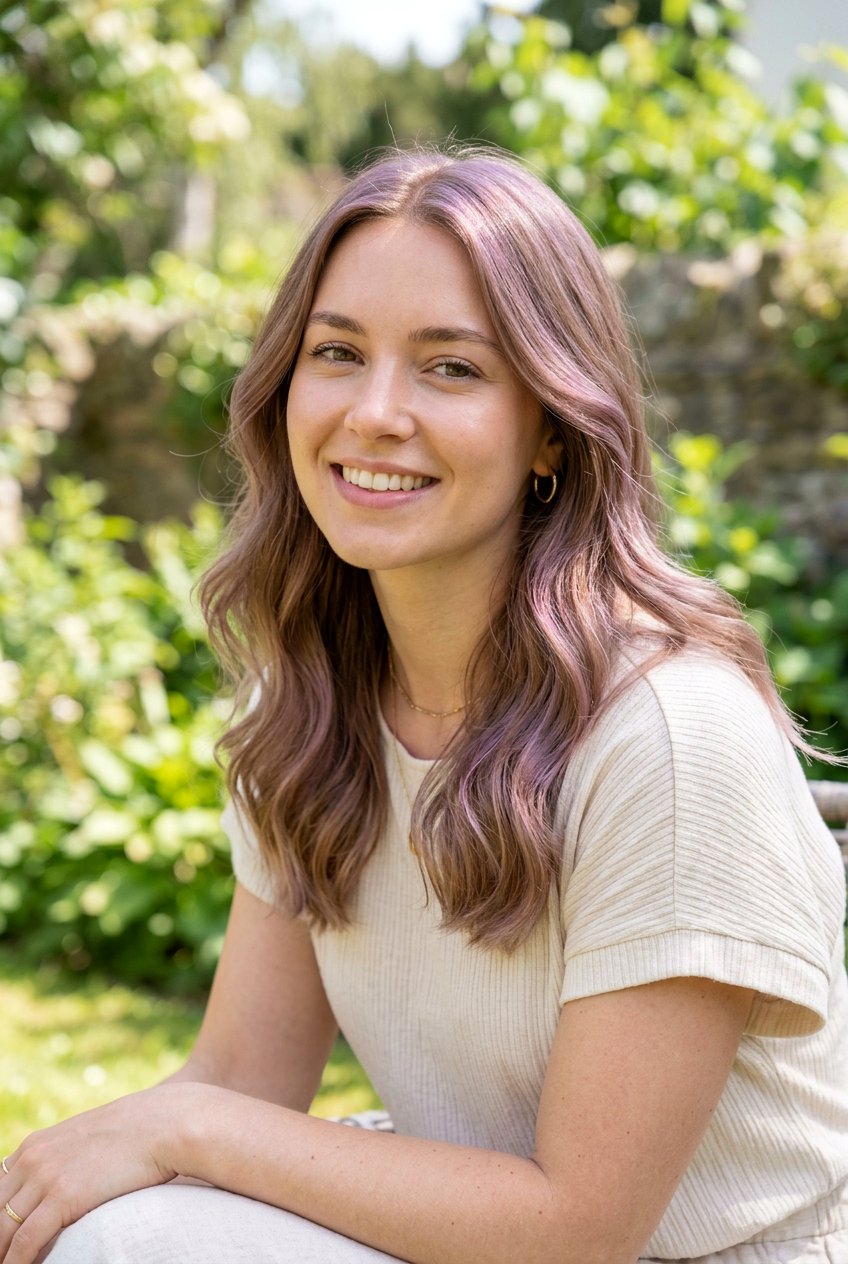 Opal Gloss Over Natural Hair Color - 20 opal hair color ideas - 20 opal hair color ideas