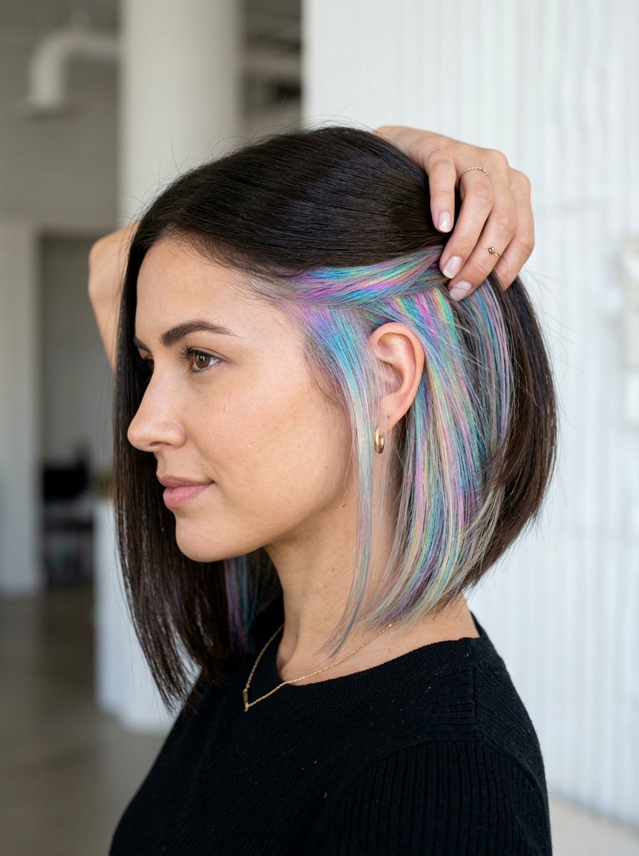 20 Stunning Opal Peekaboo Underlayer Ideas For A Magic Look