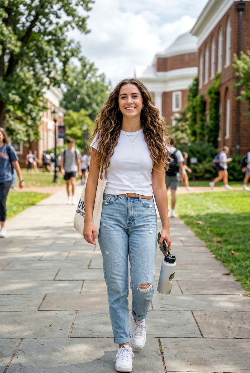 Overnight Three Strand Braid Waves - 20 heatless curls for college girls - 20 heatless curls for college girls