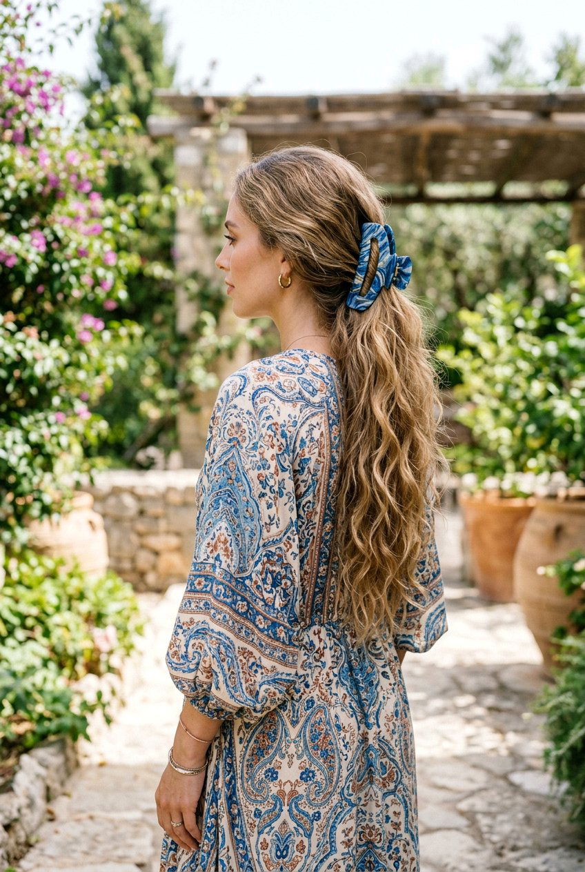 Oversized Resin Claw Clip Ponytail - 20 claw clip ponytail hairstyle - 20 claw clip ponytail hairstyle