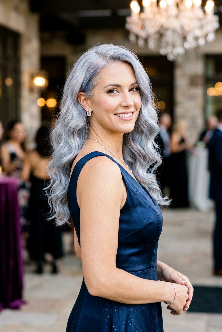 Oyster Gray Hair Color - 20 elegant gray hair color ideas - 20 elegant gray hair color ideas