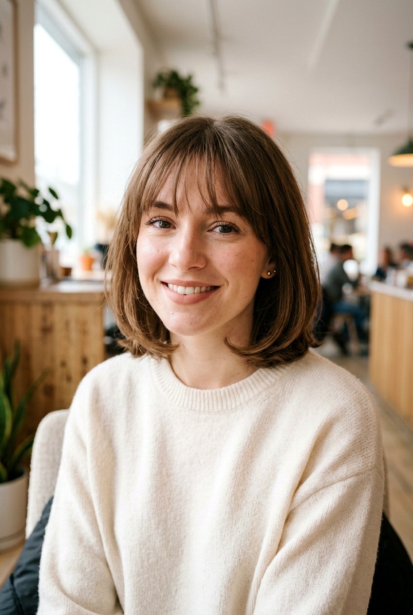 Pageboy Haircut With Wispy Fringe For Women - 20 pageboy haircut for women - 20 pageboy haircut for women