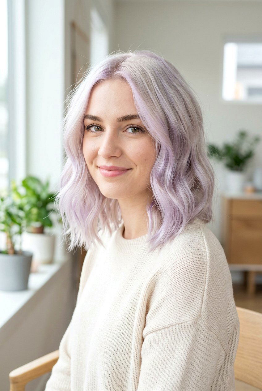 Pale Lavender Hair - 20 lavender hair color ideas - 20 lavender hair color ideas
