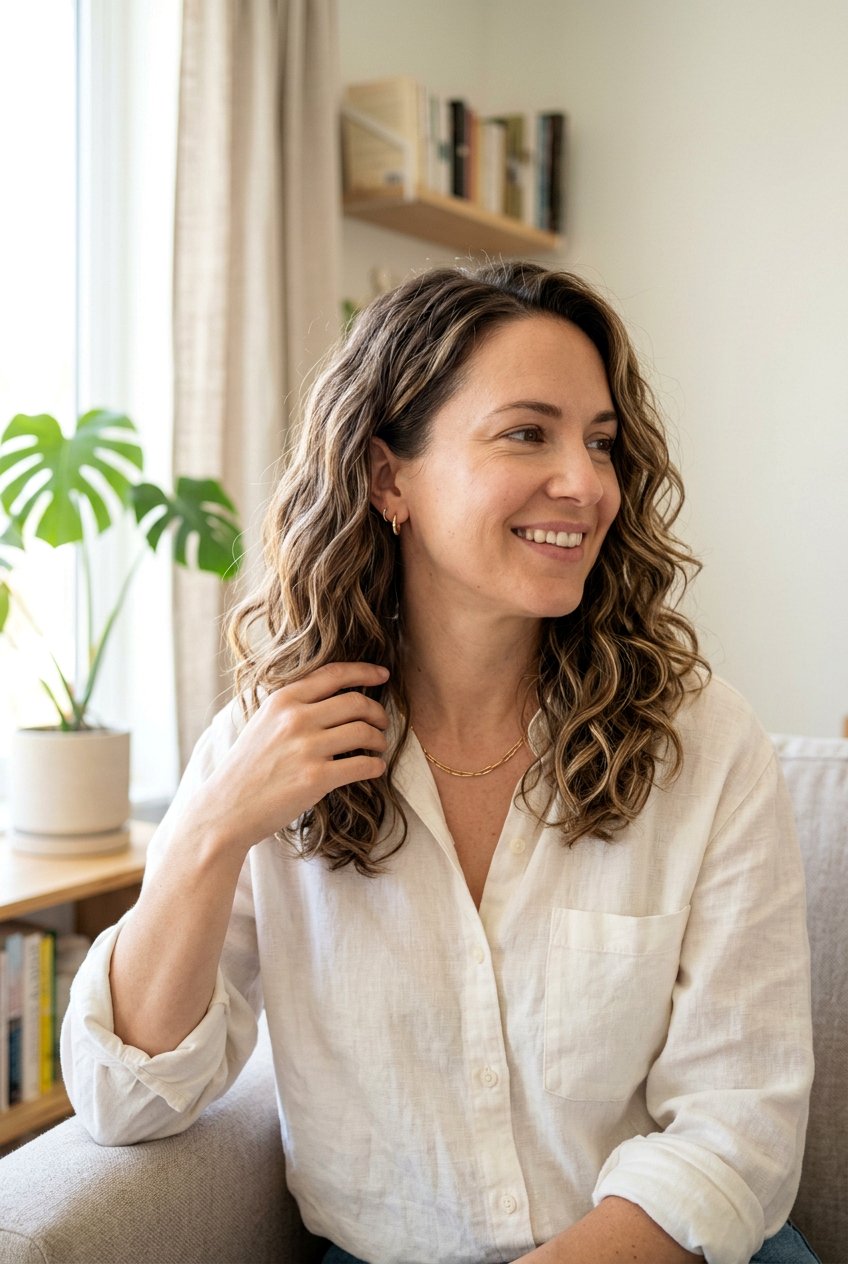 Paper Towel Curls - 20 no heat blowout curls hairstyle - 20 no heat blowout curls hairstyle