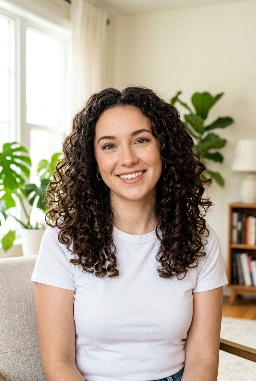 Paper Towel Curls - 20 heatless curls for fine hair women - 20 heatless curls for fine hair women