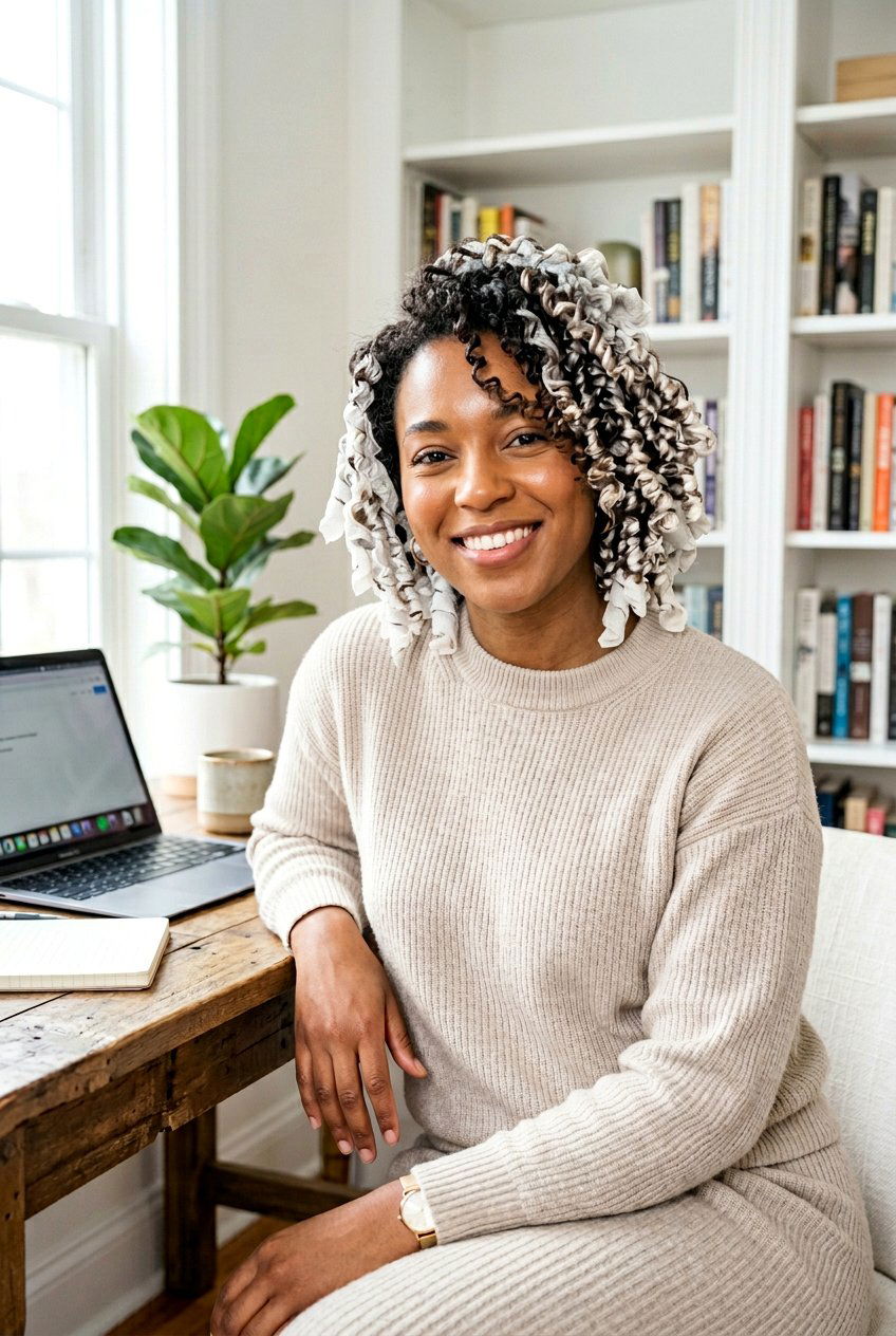 Paper Towel Curls - 20 heatless curls for shoulder length hair - 20 heatless curls for shoulder length hair