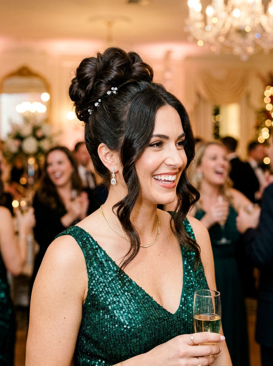 Party Bun With Face Framing Pieces For Thick Hair - 20 party bun with face framing pieces - 20 party bun with face framing pieces