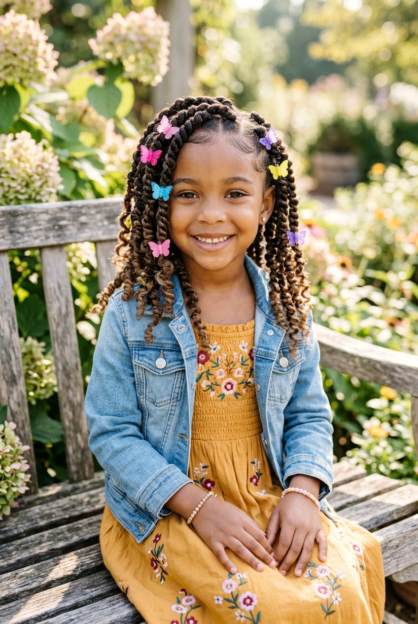 Passion Twist Braids for Little Girls - 20 twist braids for little girls - 20 twist braids for little girls