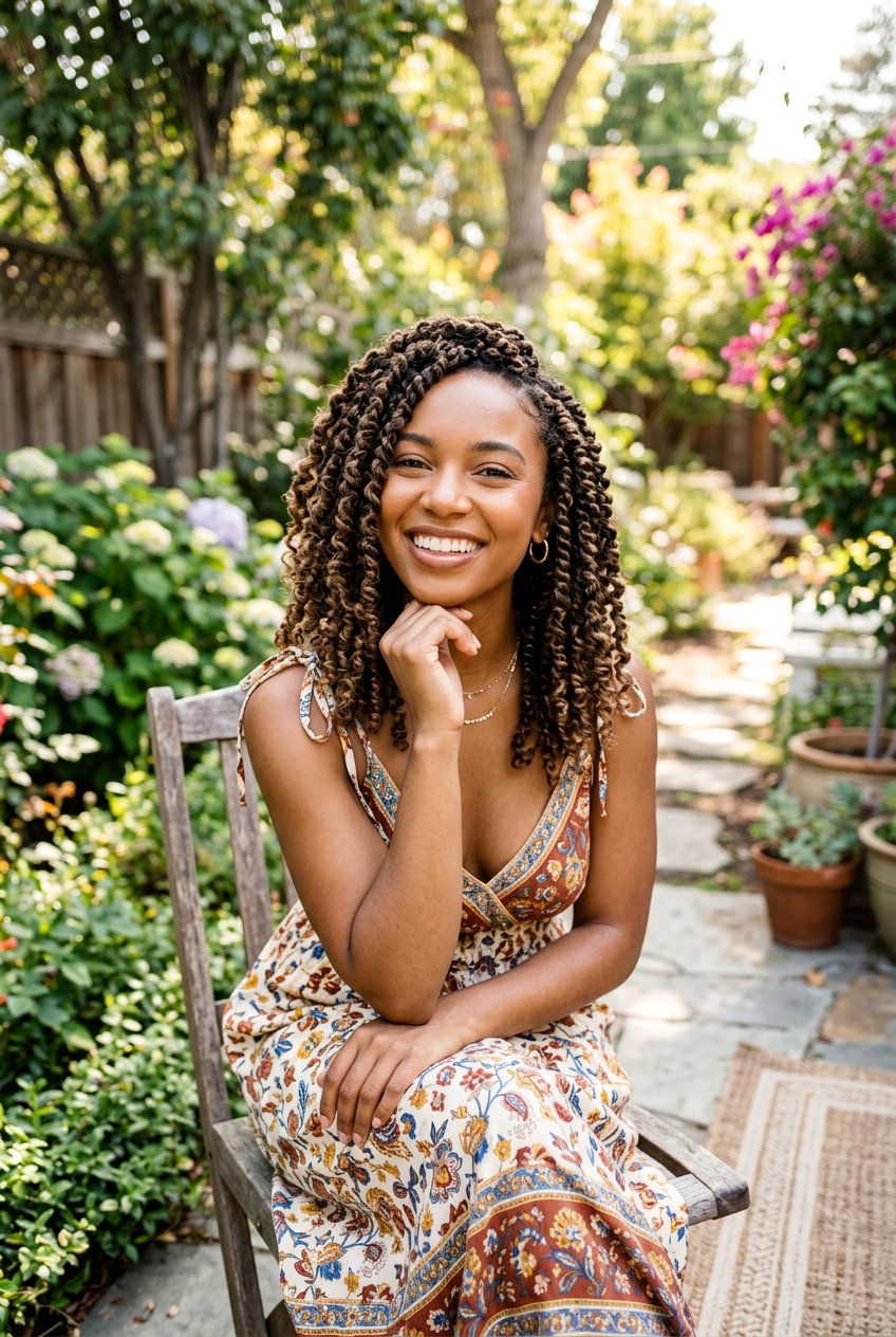 Passion Twists - 20 summer twist hairstyles for natural hair - 20 summer twist hairstyles for natural hair