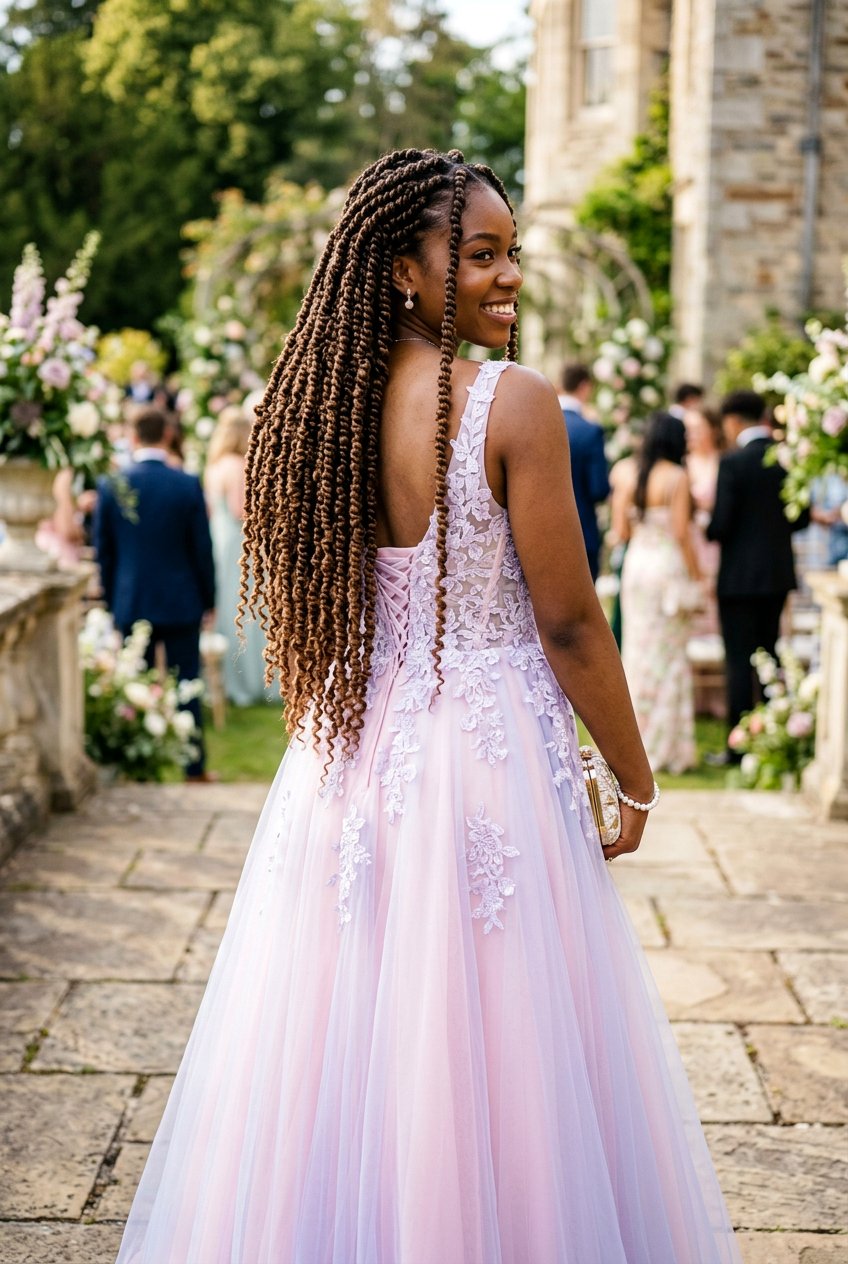 Passion Twists - 20 black women prom braid styles - 20 black women prom braid styles