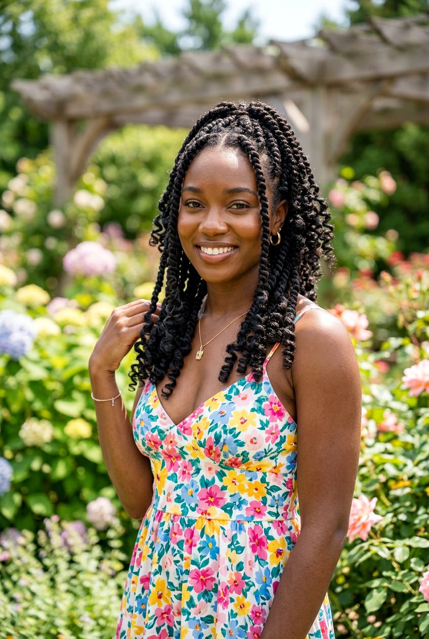 Passion Twists - 20 black women vacation hairstyle ideas - 20 black women vacation hairstyle ideas