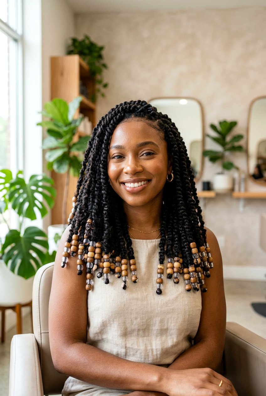 Passion Twists With Beads - 20 passion twists hairstyles - 20 passion twists hairstyles