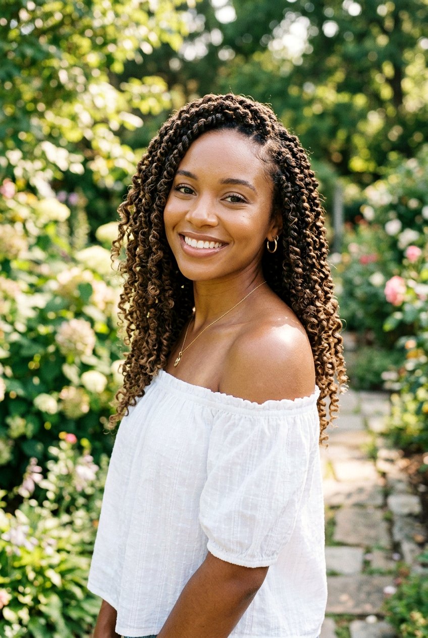 Passion Twists - 20 humid weather protective styles for black women - 20 humid weather protective styles for black women