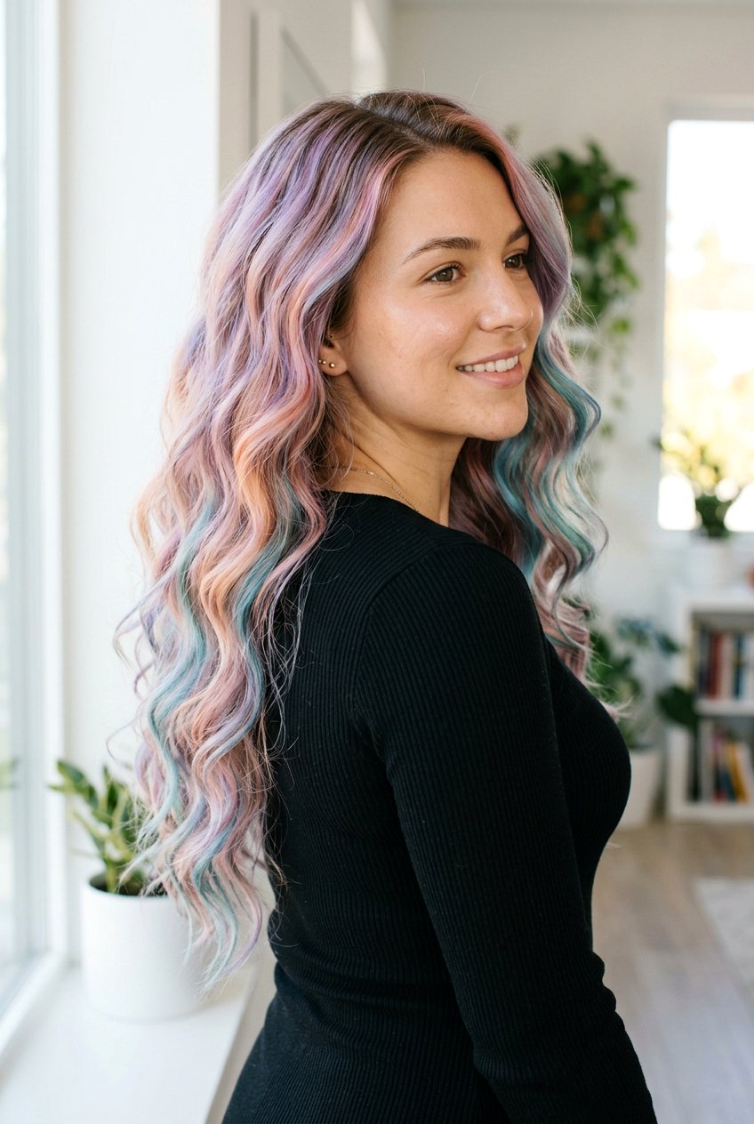 Pastel Balayage On Thick Hair - 20 pastel balayage ideas - 20 pastel balayage ideas