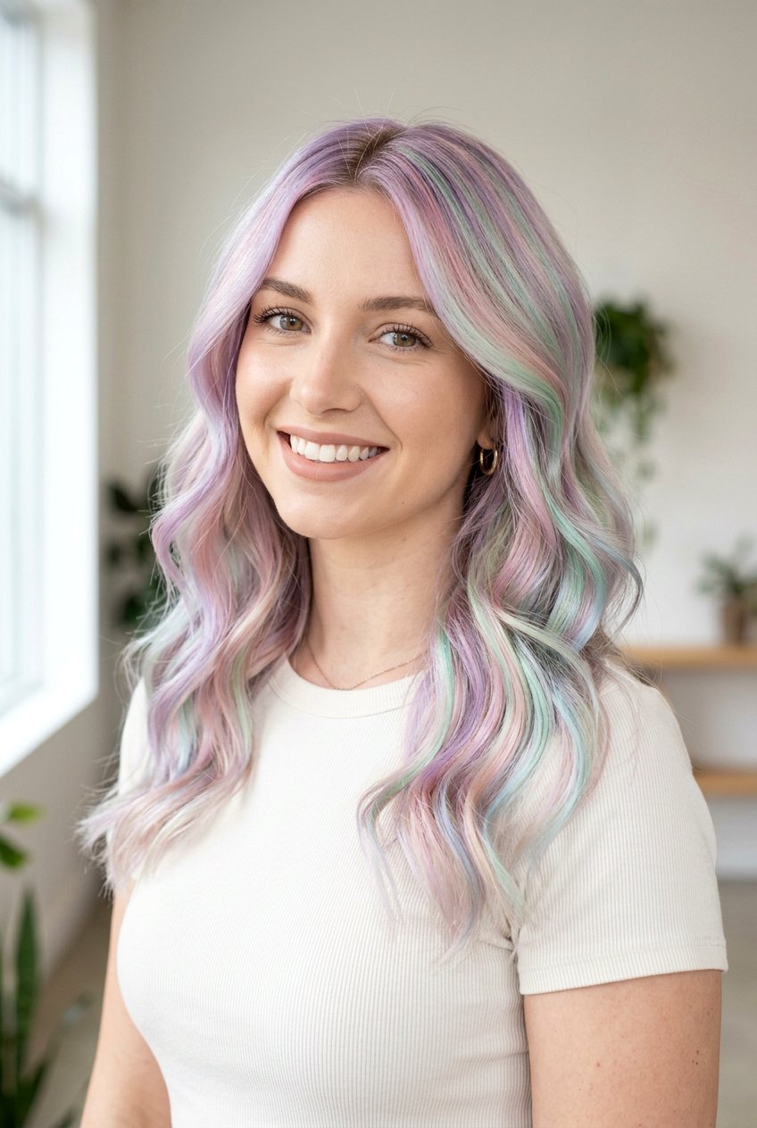 Pastel Balayage With Clear Shine Glaze - 20 pastel balayage ideas - 20 pastel balayage ideas