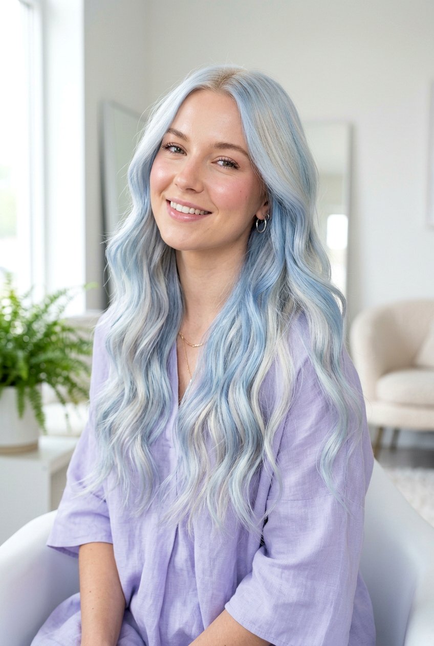 Pastel Denim Blue Hair Color - 20 denim blue hair color - 20 denim blue hair color