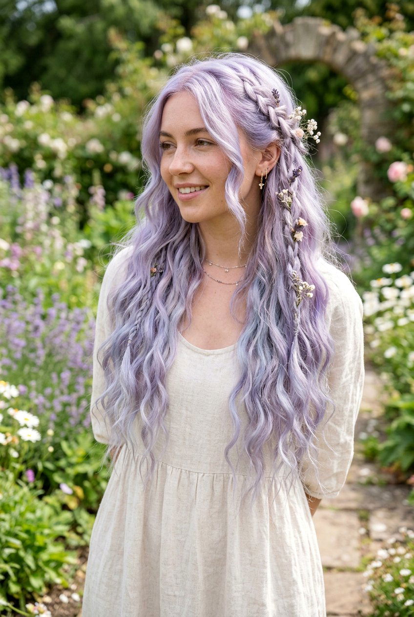 Pastel Fairycore Hair Color - 20 fairycore hairstyles for women - 20 fairycore hairstyles for women