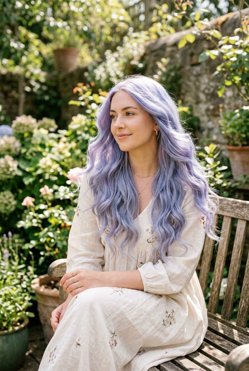 Pastel Indigo Hair Color - 20 indigo hair color ideas - 20 indigo hair color ideas