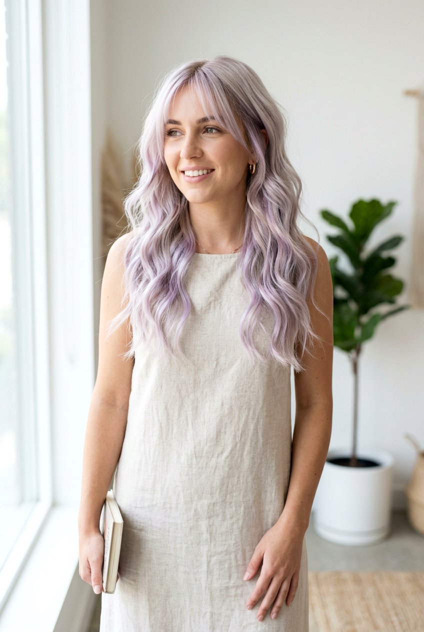 Pastel Lavender Balayage On Cool Blonde - 20 lavender balayage on blonde hair - 20 lavender balayage on blonde hair