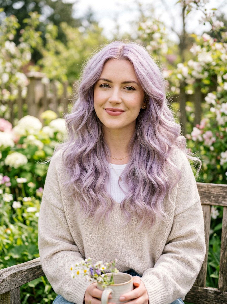Pastel Lavender Hair Color - 20 spring pastel hair color ideas - 20 spring pastel hair color ideas