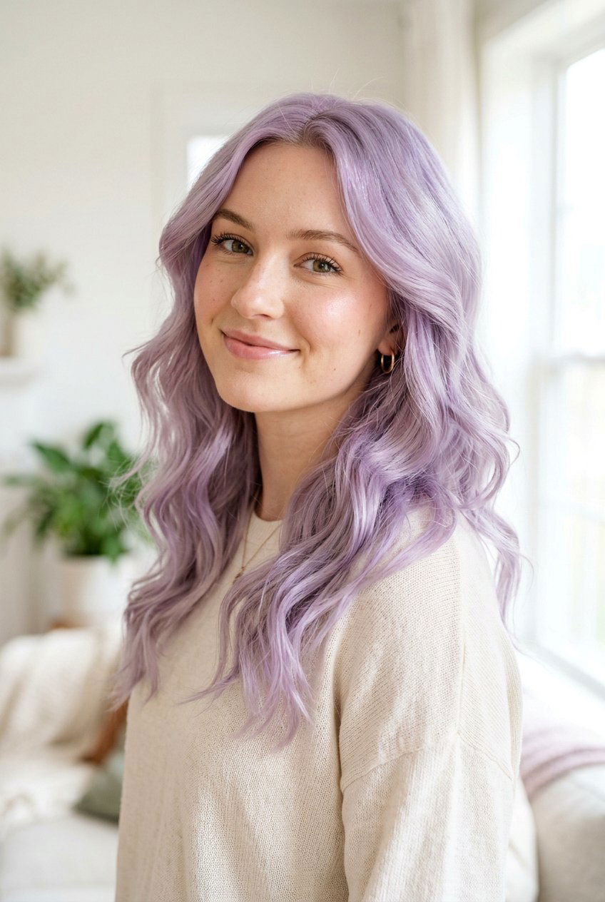 Pastel Lavender Hair - 20 lavender hair color ideas - 20 lavender hair color ideas