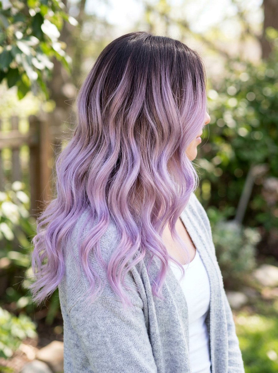 Pastel Lavender Ombre Highlights - 20 pastel lavender highlights - 20 pastel lavender highlights