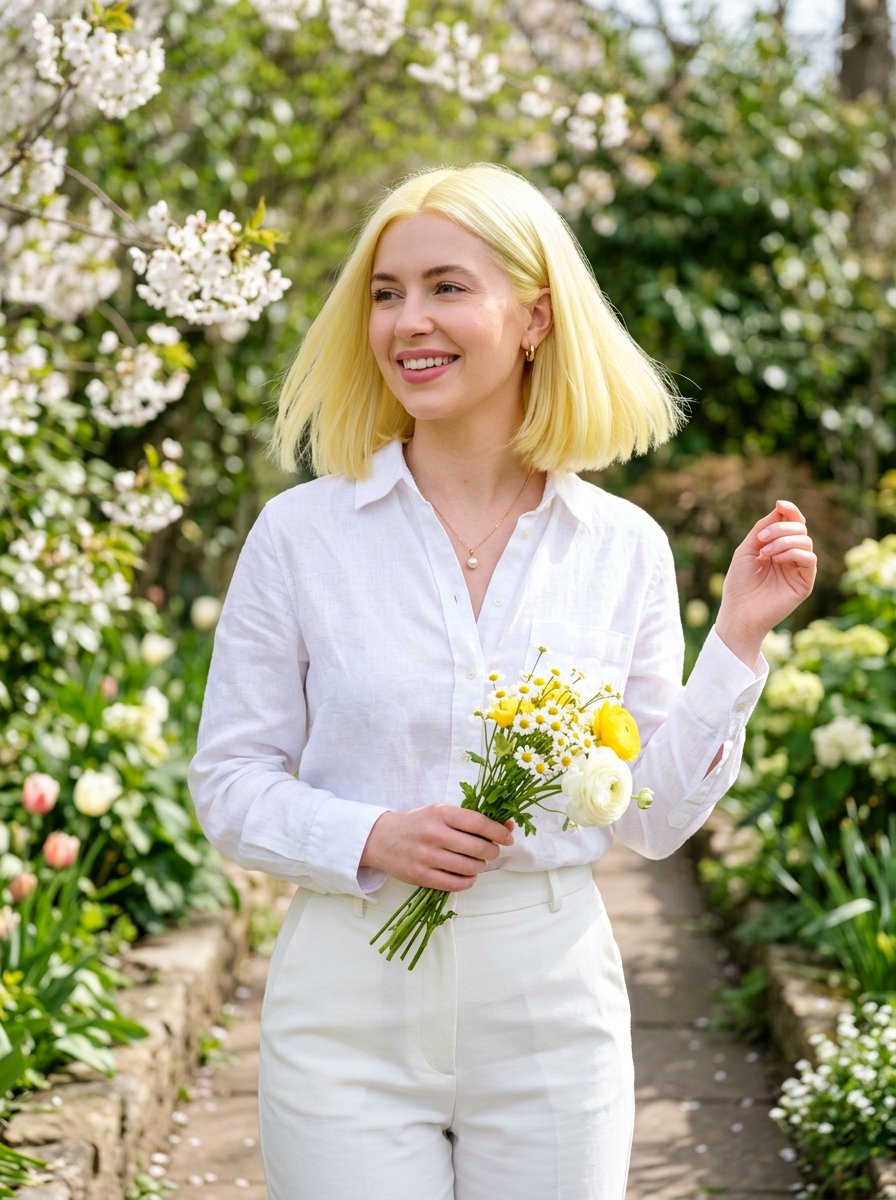 Pastel Lemon Yellow Hair - 20 spring pastel hair color ideas - 20 spring pastel hair color ideas